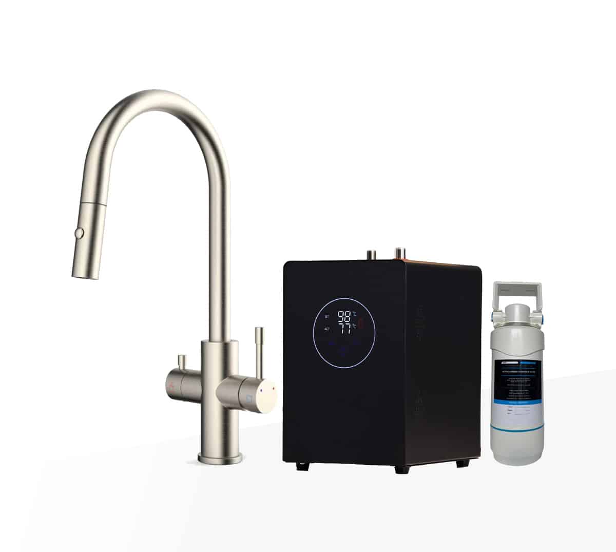 Platinum Plus <br>4-in-1 Pull-Out Tap